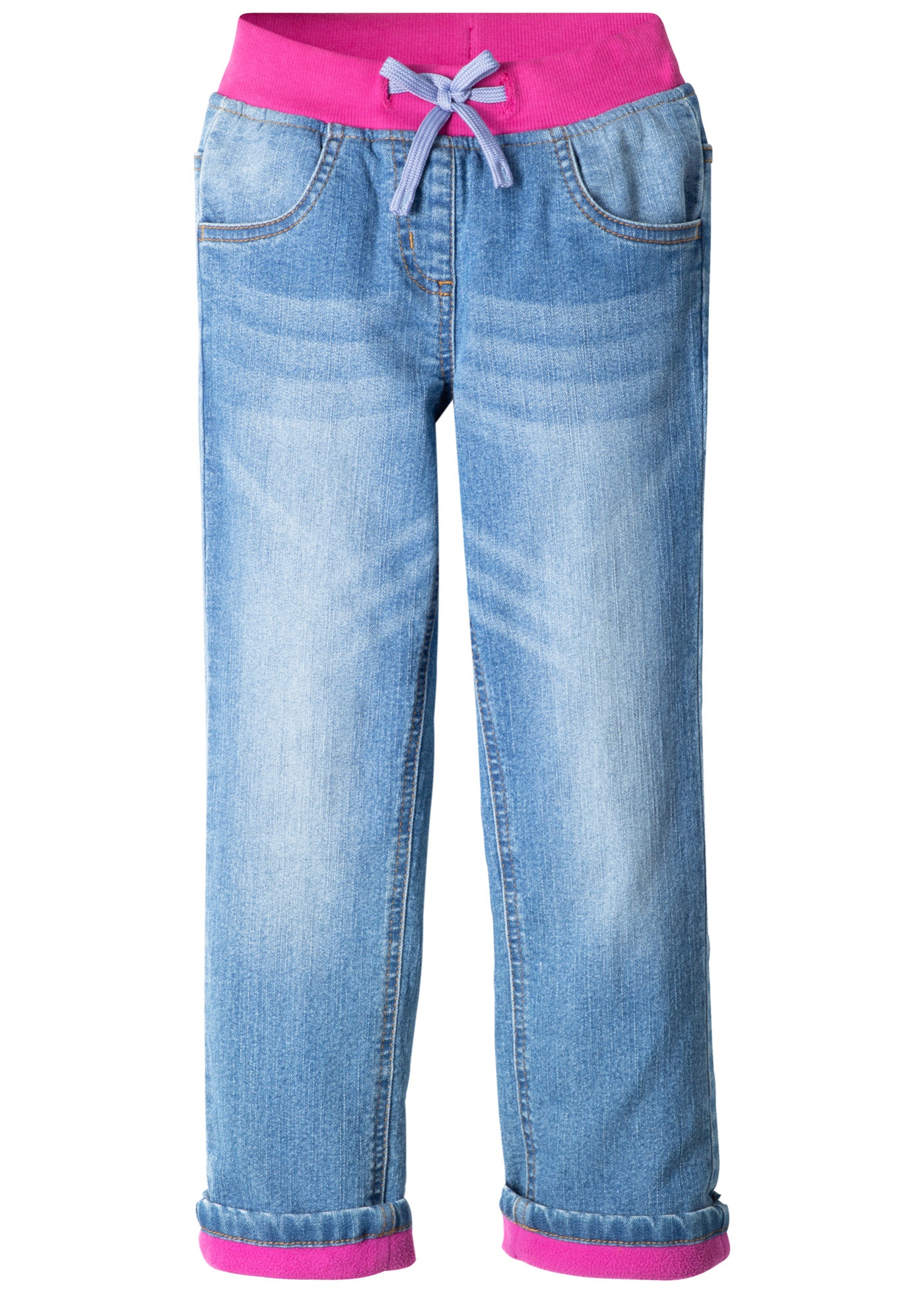 Termo džínsy s flísovou podšívkou