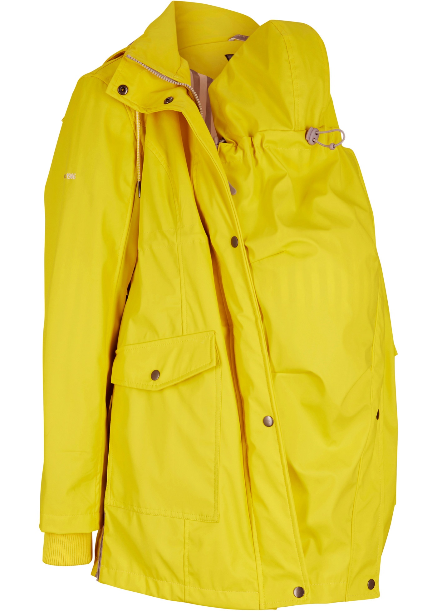 Materská bunda do dažďa bunda na nosenie detí