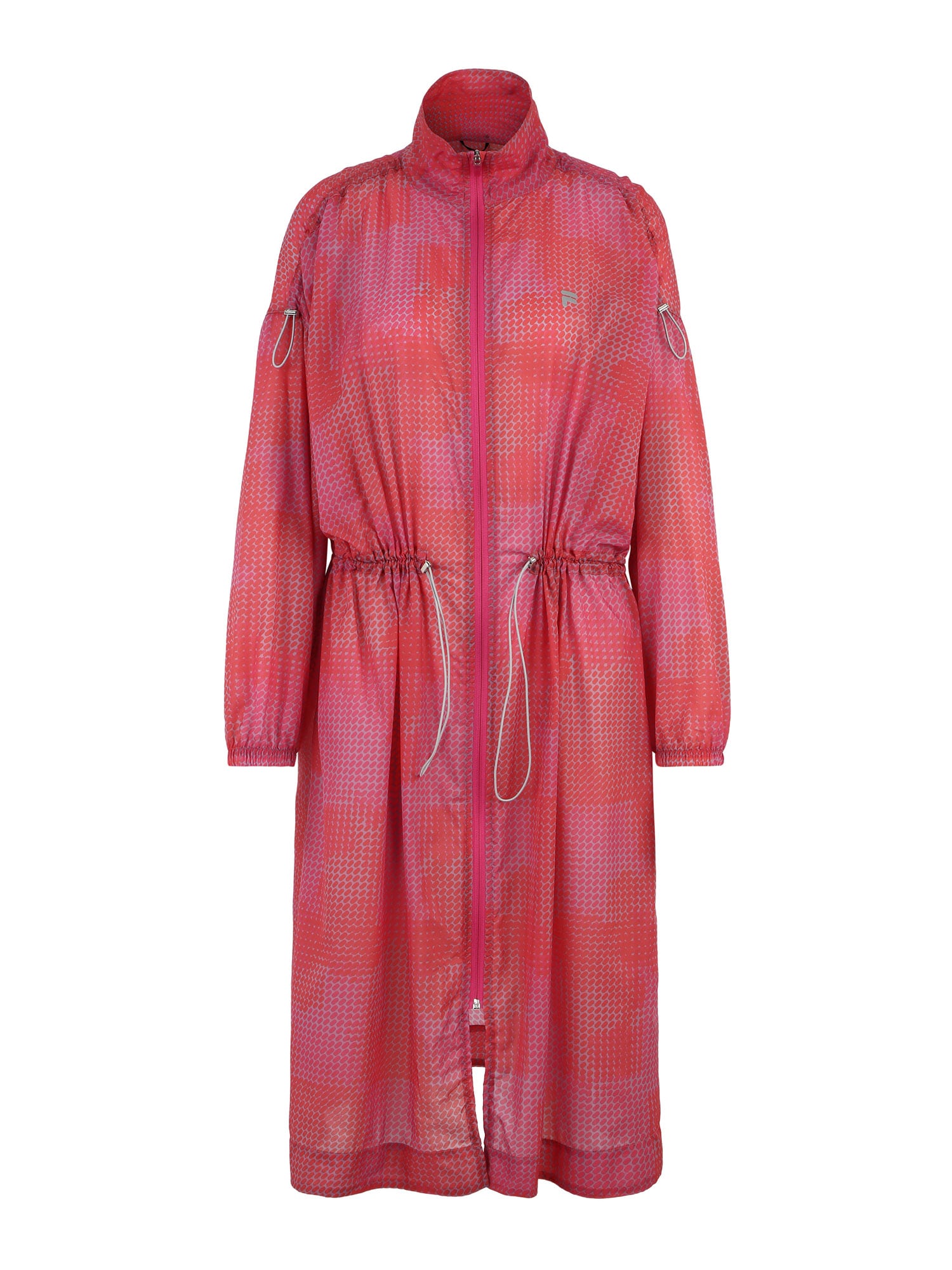 Prechodný kabát ROSCIANO striebornosivá pastelovo fialová ružová oranžovo červená FILA