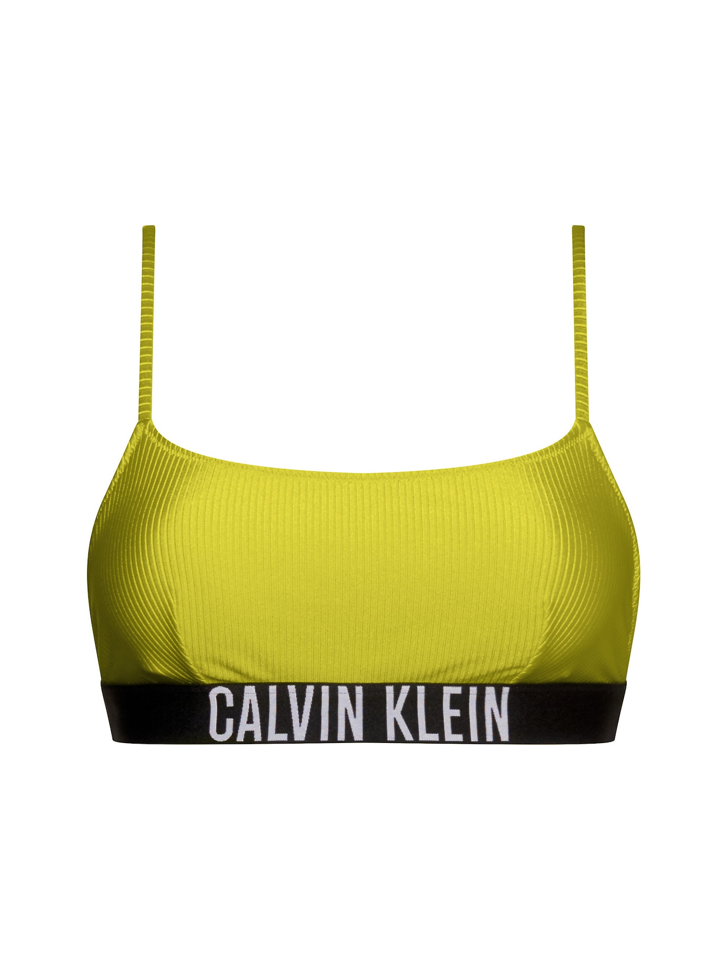 Bikinový top žltá Calvin Klein Swimwear